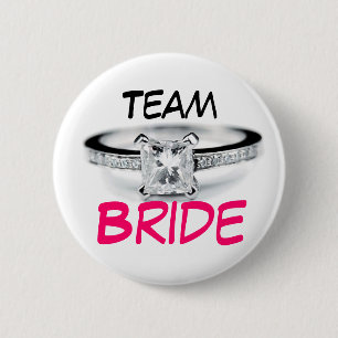 Team-Braut Button