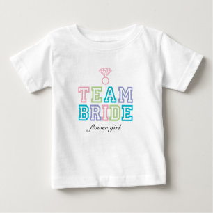 Team-Braut - Diamant-Ring Baby T-shirt