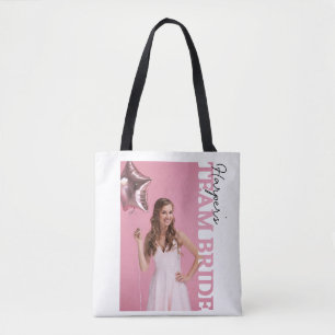 Team Braut Foto-Tasche   Personalisierte Junggesel