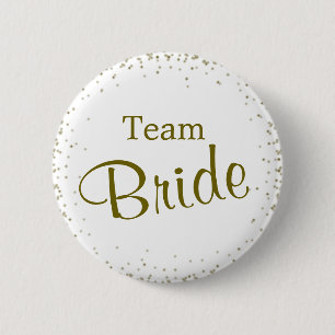 Team-Braut-GoldConfetti Button