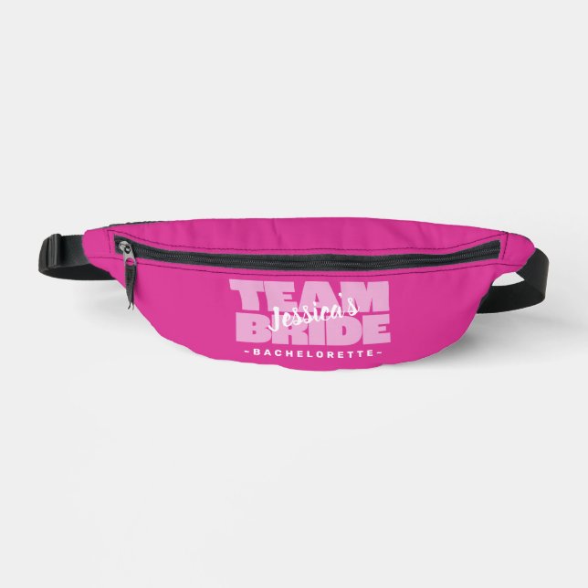 Team Braut Junggesellinnen-Abschiedsparty Hochzeit Bauchtasche (Vorderseite)