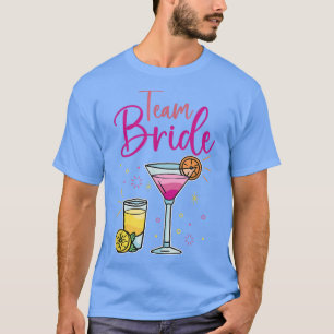 Team Braut Junggesellinnenabschied Jga Cocktail T-Shirt