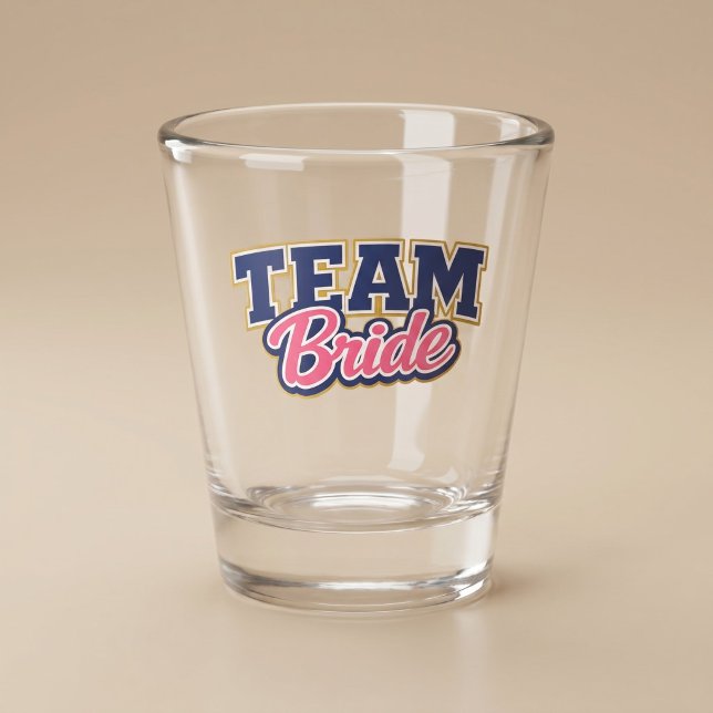 Team Braut Kühnes Hochzeitsgesellschaft Schnapsglas (Von Creator hochgeladen)