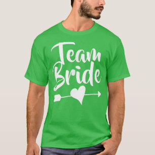 Team Braut s für die Hochzeitsfeier T-Shirt