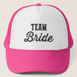Team-Braut Truckerkappe