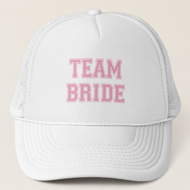 Team-Braut Truckerkappe (Vorderseite)