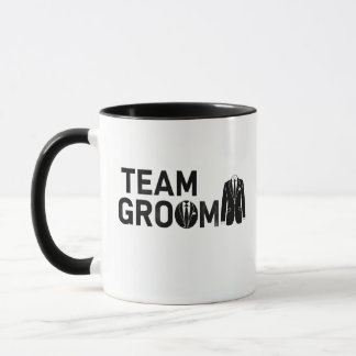 Team Bräutigam Hochzeitsgesellschaft Eleganter Smo Tasse