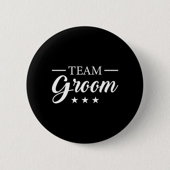 Team Bräutigam Junggesellenabschied Team Bräutigam Button (Vorderseite)