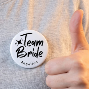 Team Bride Bridal Shower Button