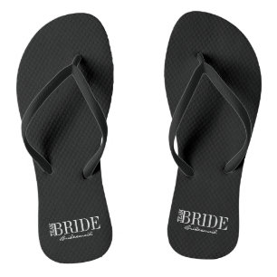 Team Bride Bridesmaid Brautparty Flip Flops