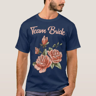 Team Bride Costume Wedding Hen Party Idee T-Shirt