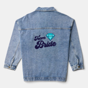 Team Bride Denim Jacket Jeansjacke