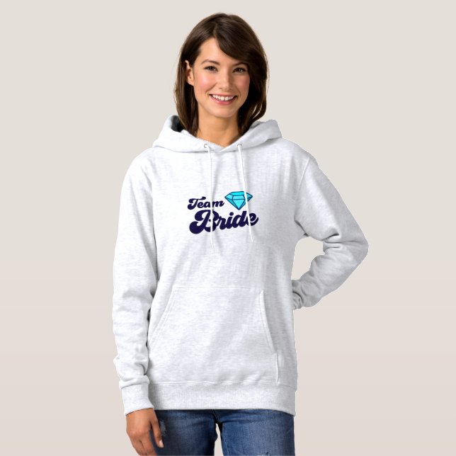 Team Bride Hoodie (Vorne ganz)