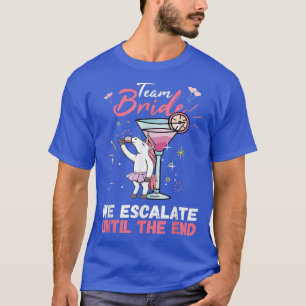 Team Bride JGA Bachelor Party Junggeselinnen-Absch T-Shirt