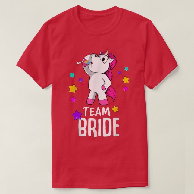 Team Bride Junggeselinnen-Abschied 476 T-Shirt (Design vorne)