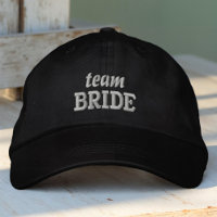 Team Bride Modern Simple Typografy Wedding