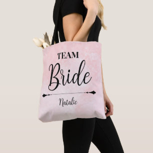 Team Bride Personalisiert Tote Bag