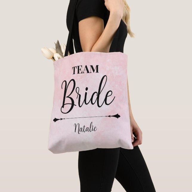 Team Bride Personalisiert Tote Bag (Von Nahem)