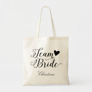Team Bride Personalisiert Tragetasche