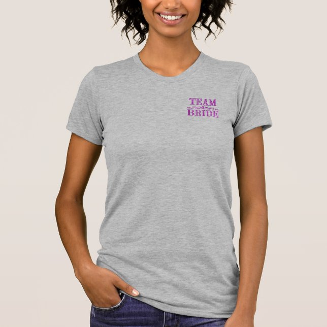 Team Bride Pocket Shirt (Vorderseite)