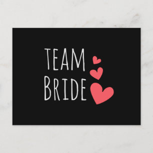 Team Bride Postkarte
