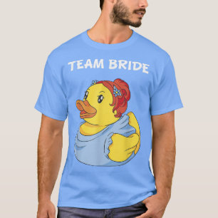 Team Bride Rubber Duck Party Girls Hen Party T-Shirt