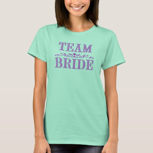 Team Bride Shirt (Vorderseite)