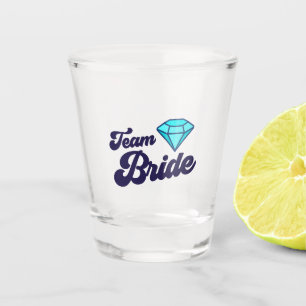 Team Bride Shot Glass Schnapsglas