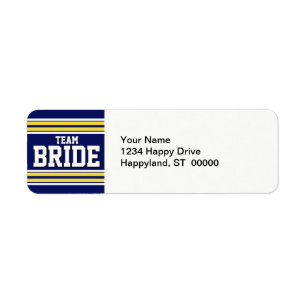 Team Bride Sports Jersey