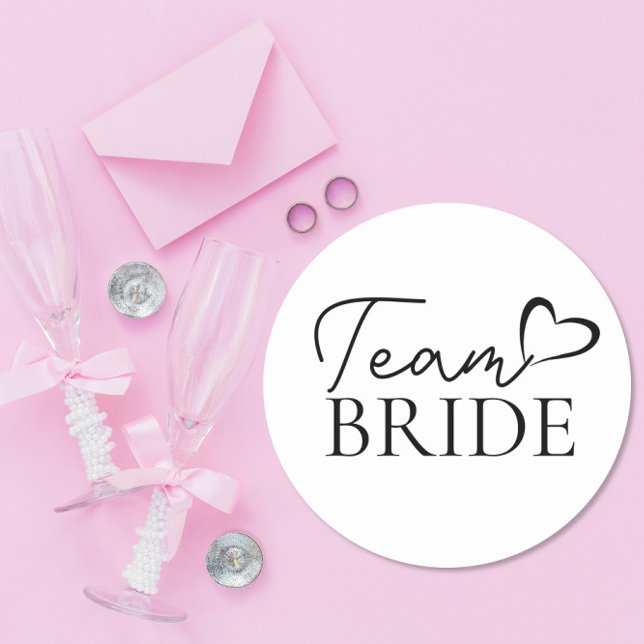 Team Bride Sticker - Spaß Junggeselinnen-Abschied  (Von Creator hochgeladen)