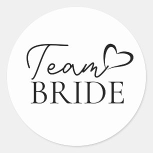 Team Bride Sticker - Spaß Junggeselinnen-Abschied