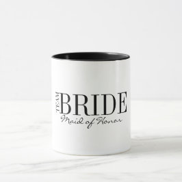 Team Bride Trauzeugin Brautparty Kaffee Tasse