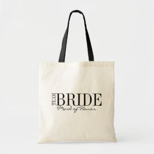 Team Bride Trauzeugin Brautparty Tote Bag Tragetasche
