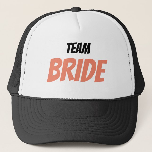 Team Bride Truckerkappe (Vorderseite)