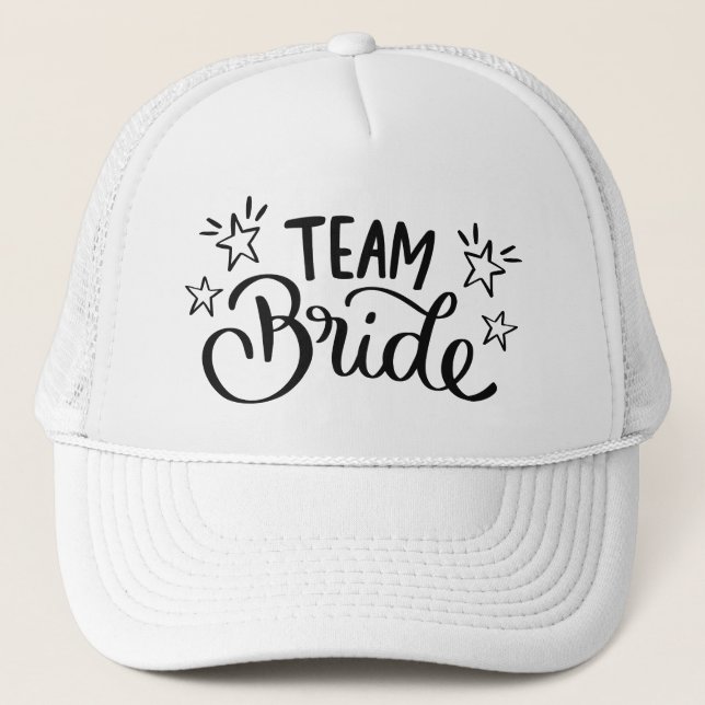 Team Bride Truckerkappe (Vorderseite)