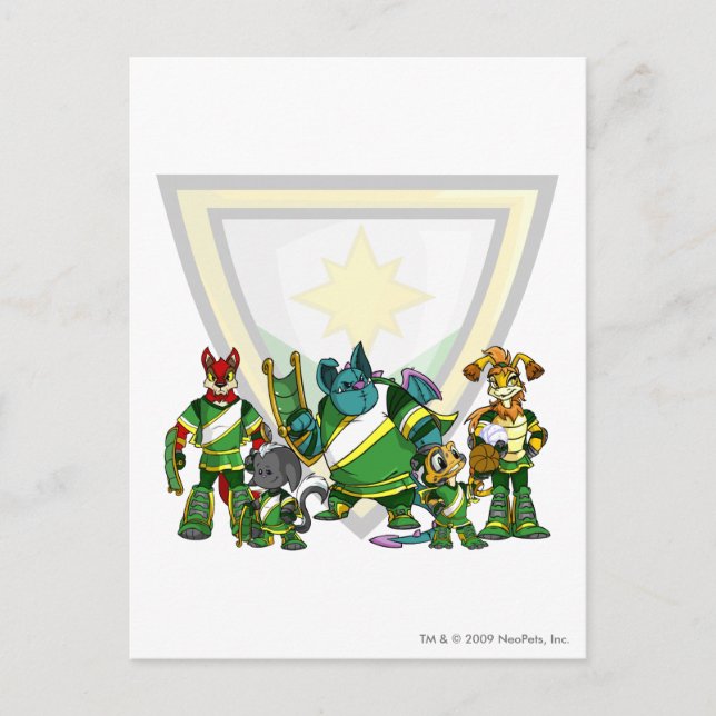 Team Brightvale Group Postkarte (Vorderseite)