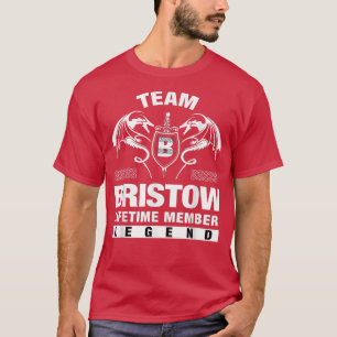 Team BRISTOW Lifetime Member gibt T - Shirt