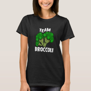Team Broccoli Vegan Vegetarier Gemüse T-Shirt