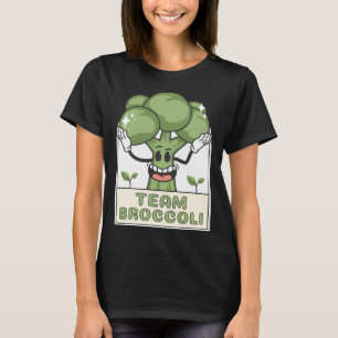 Team Brokkoli Vegan Vegetarisch Gemüse T-Shirt