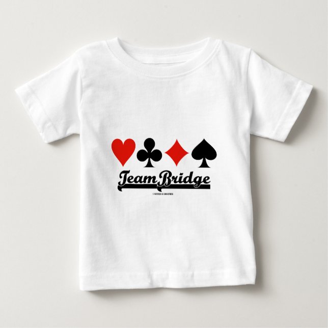 Team-Brücke Baby T-shirt (Vorderseite)
