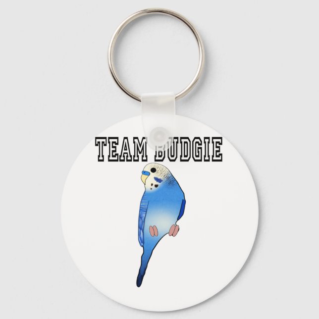 Team Budgie Schlüsselanhänger (Vorderseite)