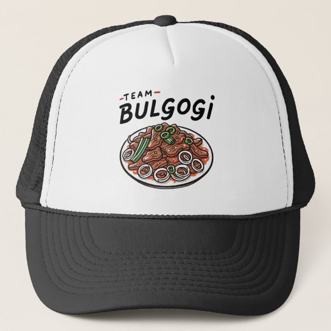 Team Bulgogi Truckerkappe (Vorderseite)
