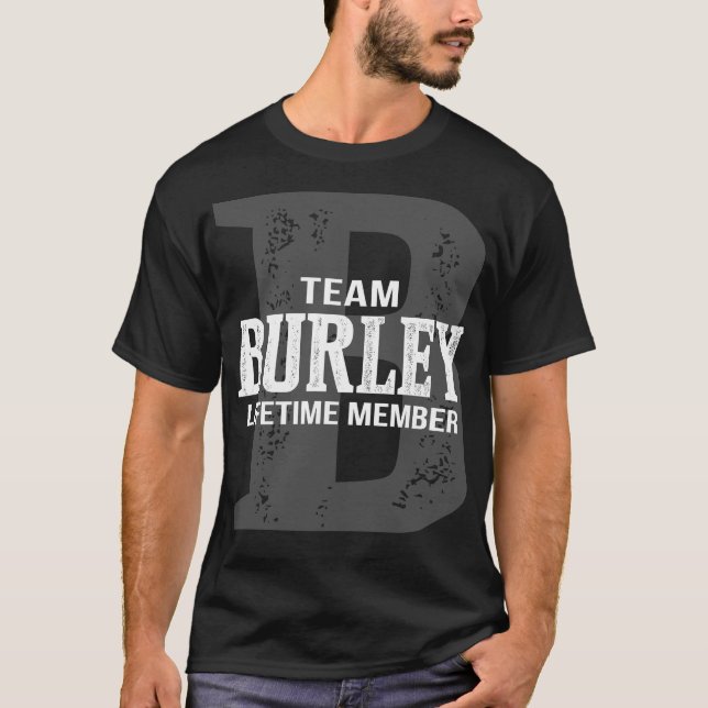 Team BURLEY Lifetime-Mitglied T-Shirt (Vorderseite)