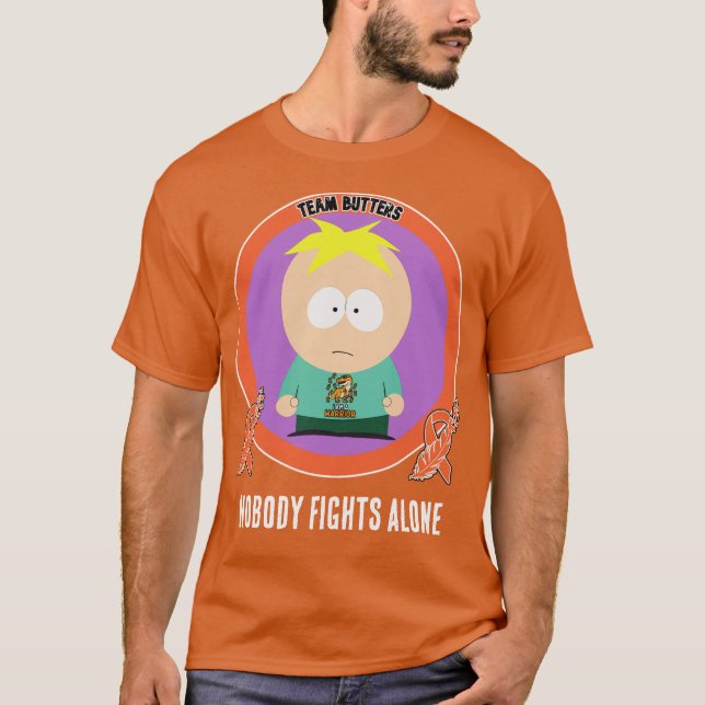 Team Butters - Ich bin ein Krieger T-Shirt (Vorderseite)