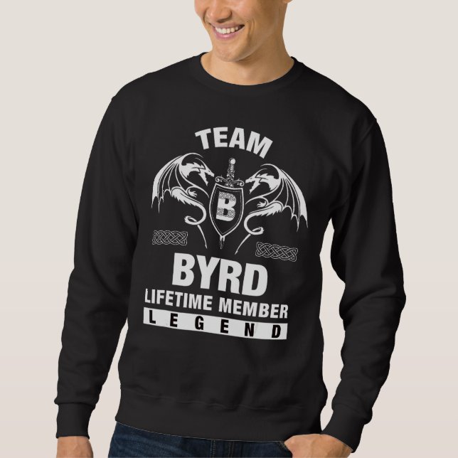 Team Byrd Lifetime Mitglied Sweatshirt (Vorderseite)