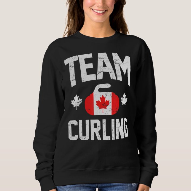 Team Canada Curling Sweatshirt (Vorderseite)