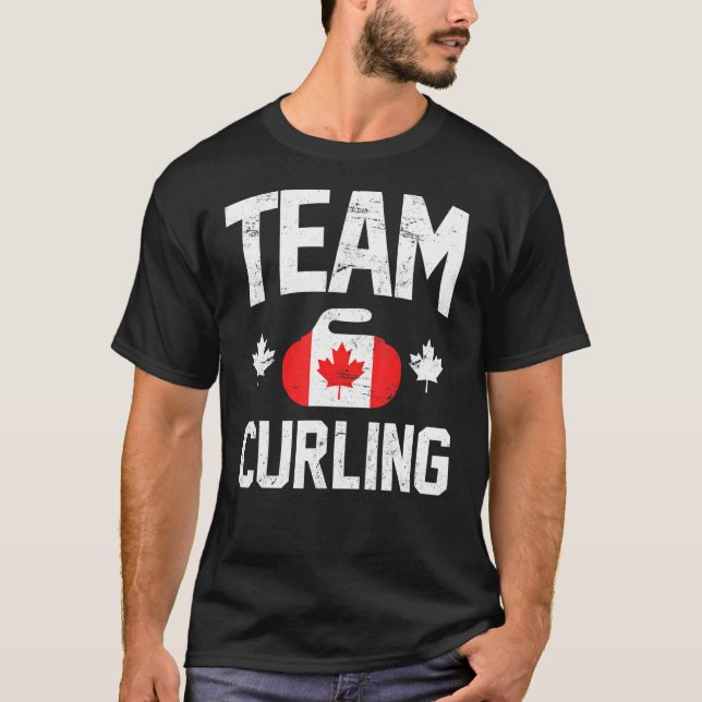 Team Canada Curling T-Shirt (Vorderseite)