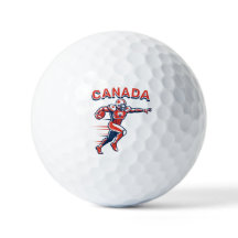 Team Canada Football Dynamic Patriotic Athlete Art