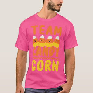 Team Candy Corn Funny Halloween Beängstigendes Laz T-Shirt