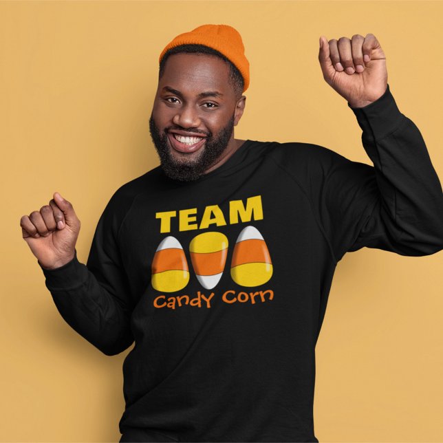 Team Candy Corn Halloween Sweatshirt (Von Creator hochgeladen)